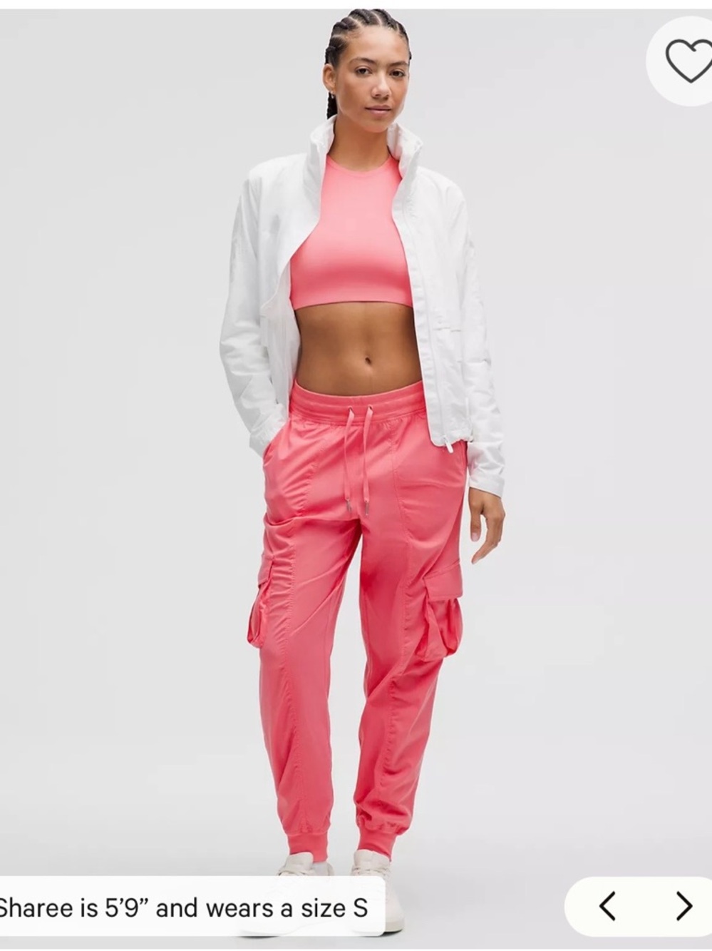 Lululemon Dance Studio Relaxed-Fit Mid-Rise Cargo Jogger in Mint Green